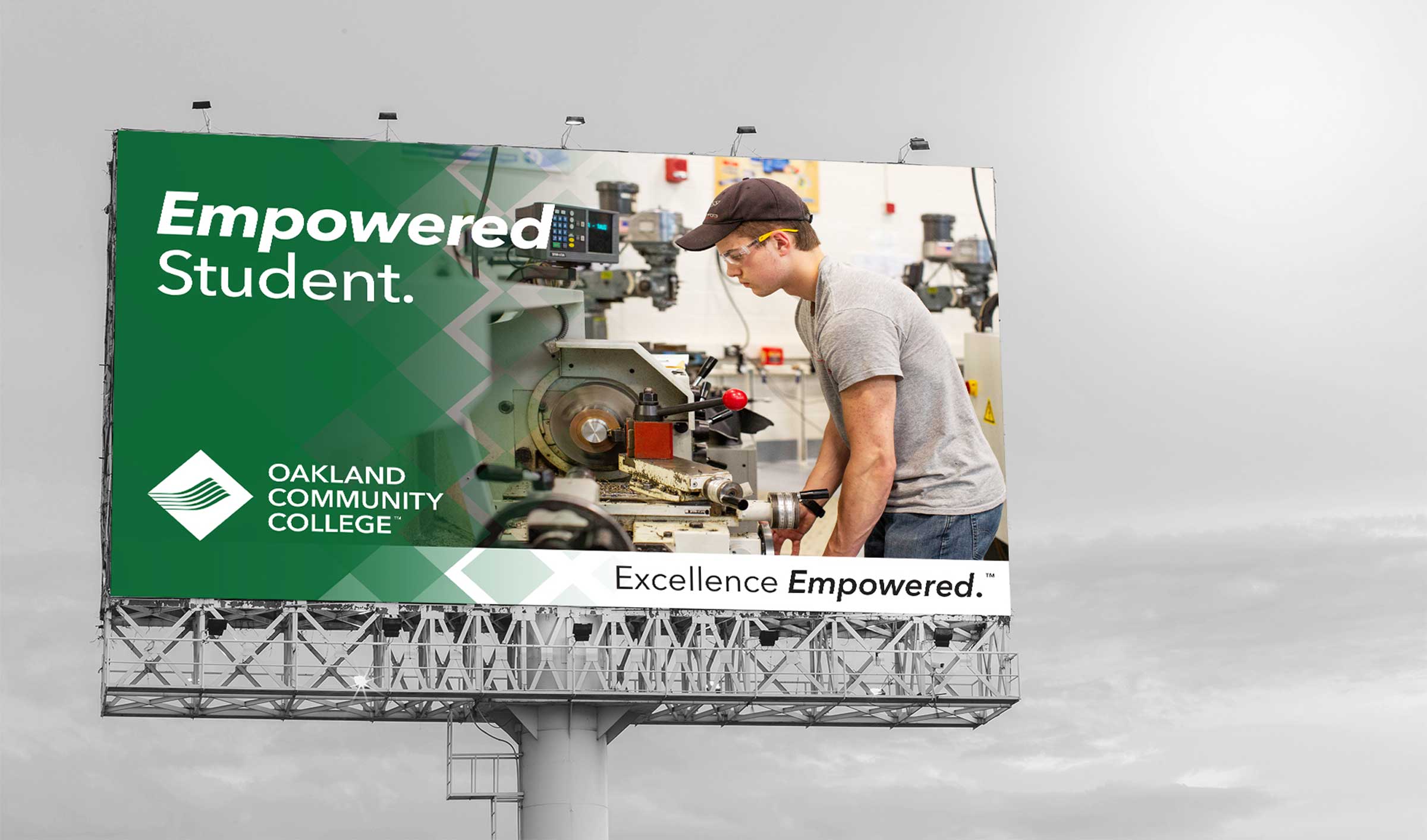 college marketing billboard example