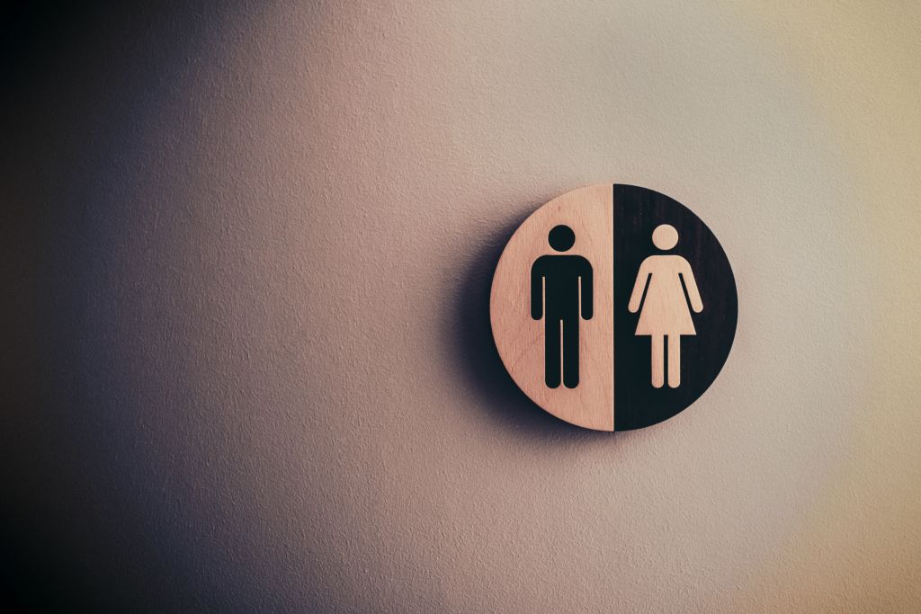A gender sign with the typical male symbol next to the female symbol, revealing how gender stereotypes in advertising can be divisive. 