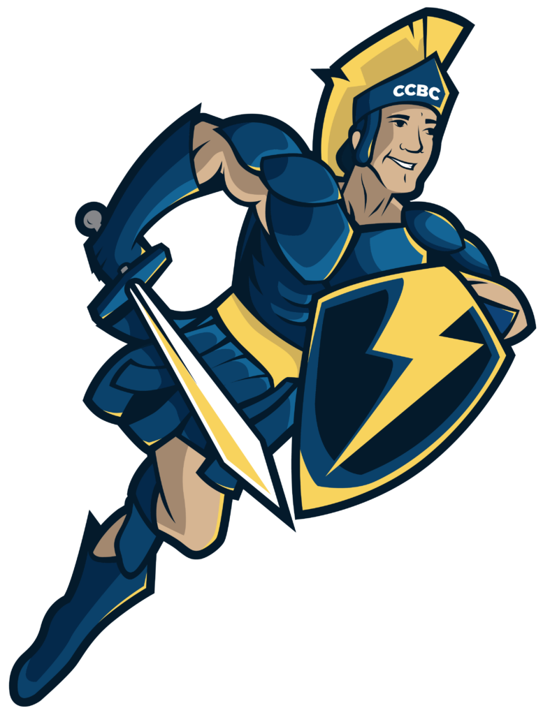 CCBC's brand new mascot illustration to enhance their brand strategy.